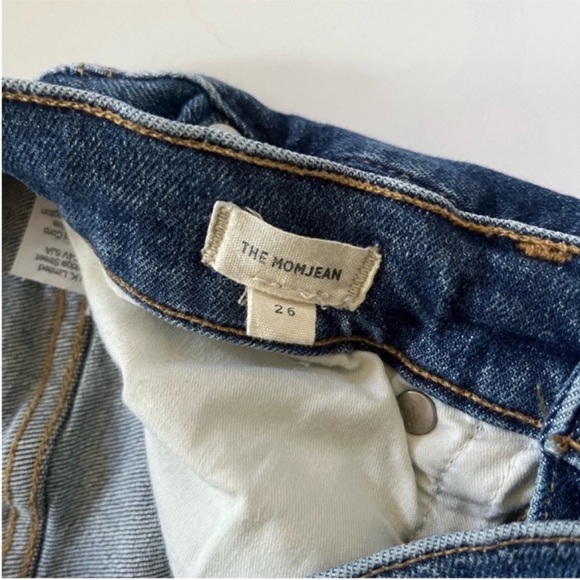 Madewell The Momjean: Comfort Stretch Edition Edition Distressed High Waist - Picture 7 of 16